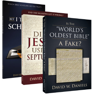 Bible Scholars - 3 Book Bundle