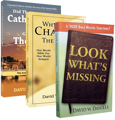 David W Daniels 3 Book Bundle
