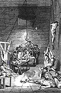 Torture devices used in the inquisition
