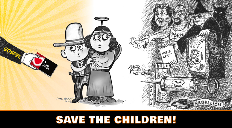 Protect the kids this Halloween by giving them the gospel!