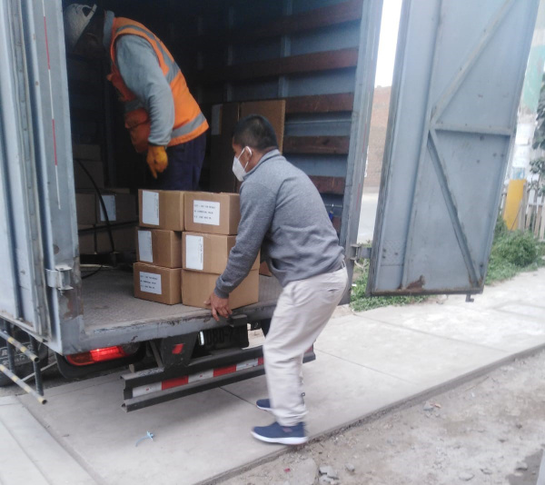 Tracts successfully delivered in Peru