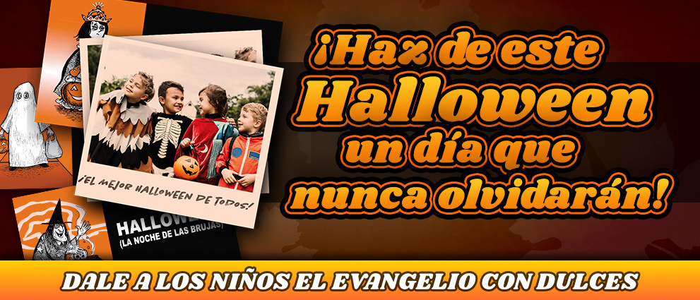 ¡Haz de este Halloween un día que nunca olvidarán!